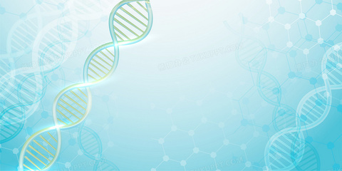 生物基因鏈DNA科技醫療醫學背景